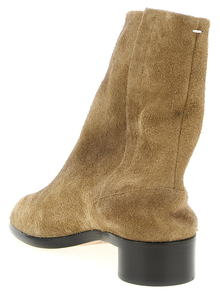 Maison Margiela Ankelstøvletter i Beige Kalveskinn