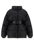 Balenciaga Black Polyamide Full-Length Jacket