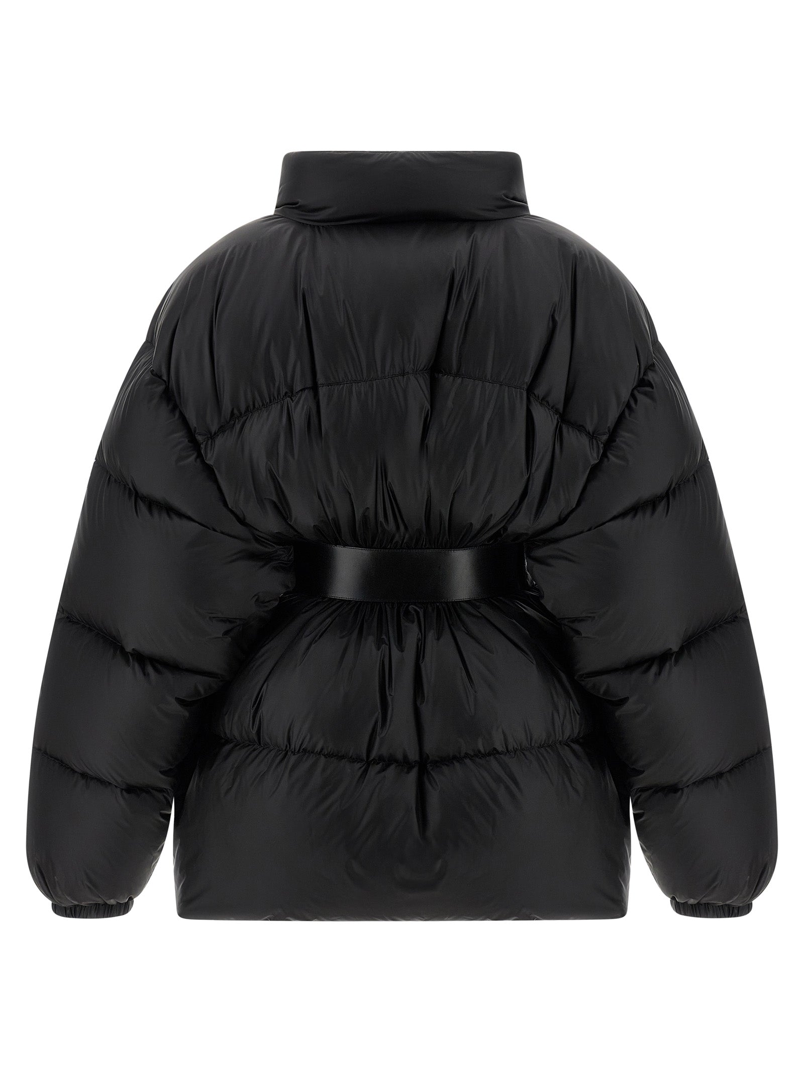 Balenciaga Black Polyamide Full-Length Jacket