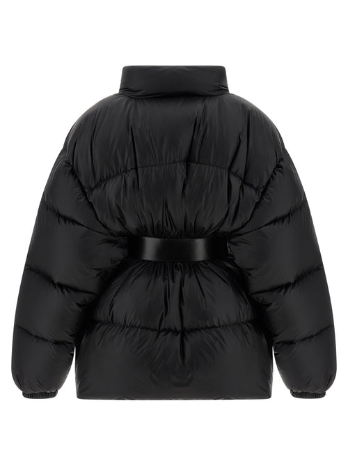 Balenciaga Black Polyamide Full-Length Jacket