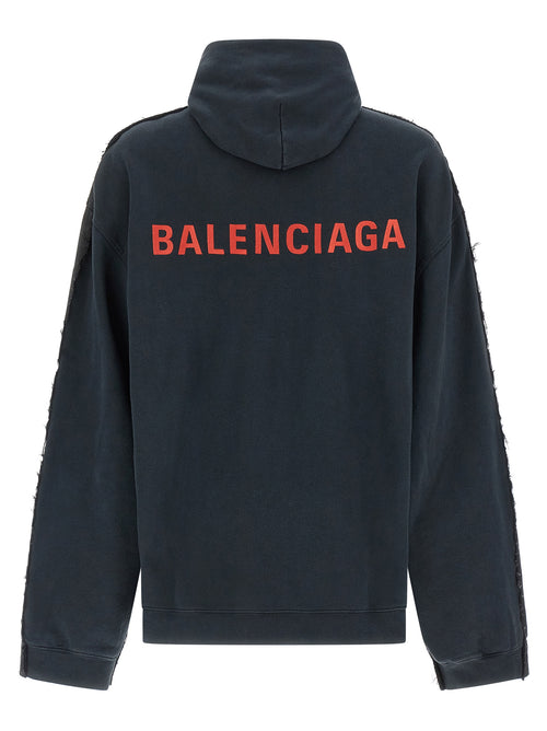 Balenciaga Black Cotton Denim Jacket