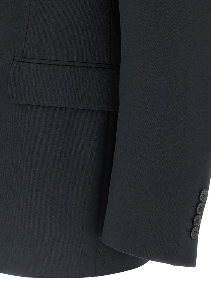 Balenciaga sort blazer i ull