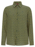 Gucci Bicolor Silk Blouse