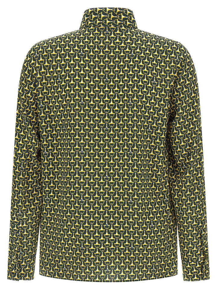 Gucci tofarget silkebluse