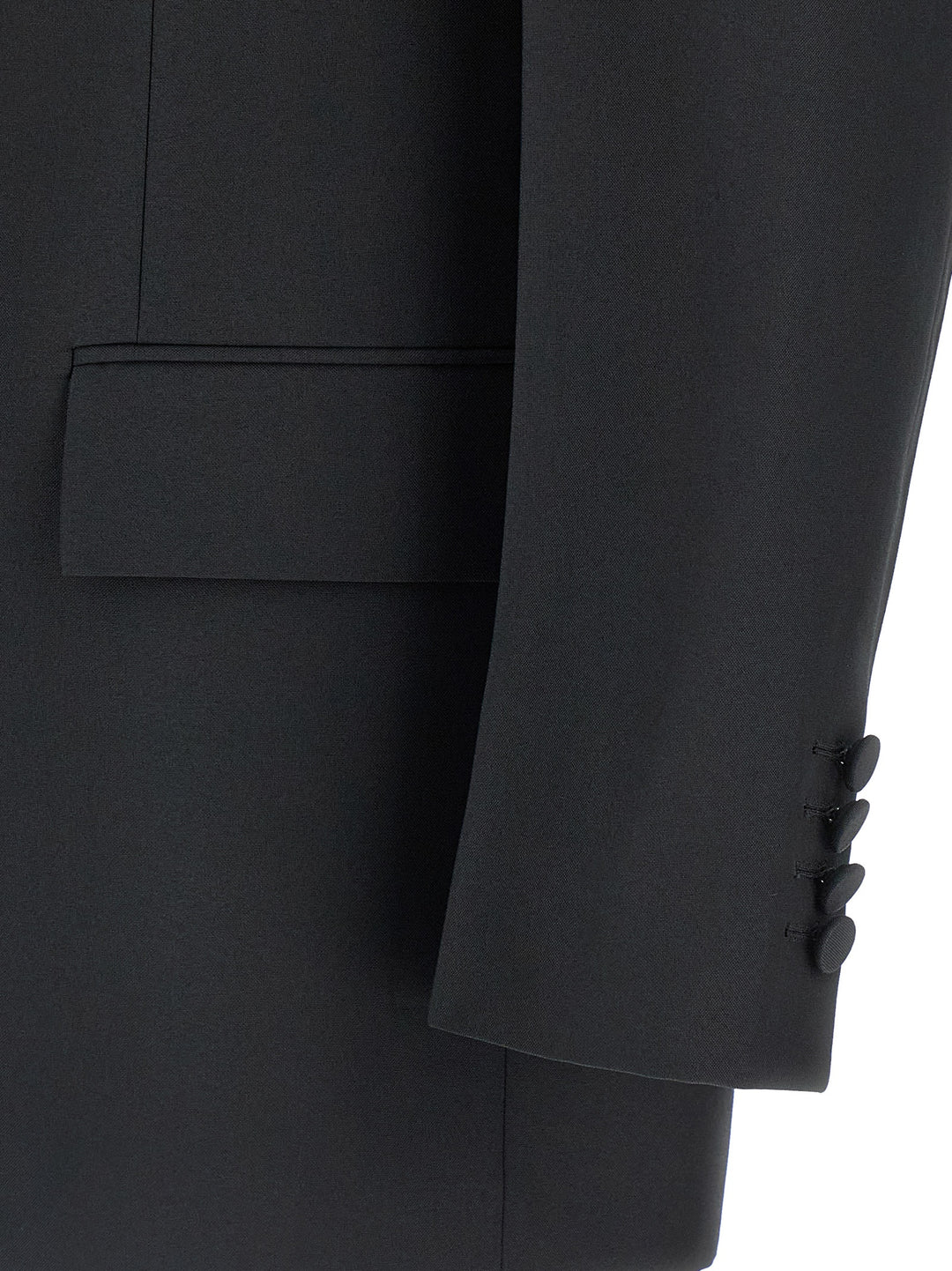 Gucci sort polyesterblazer
