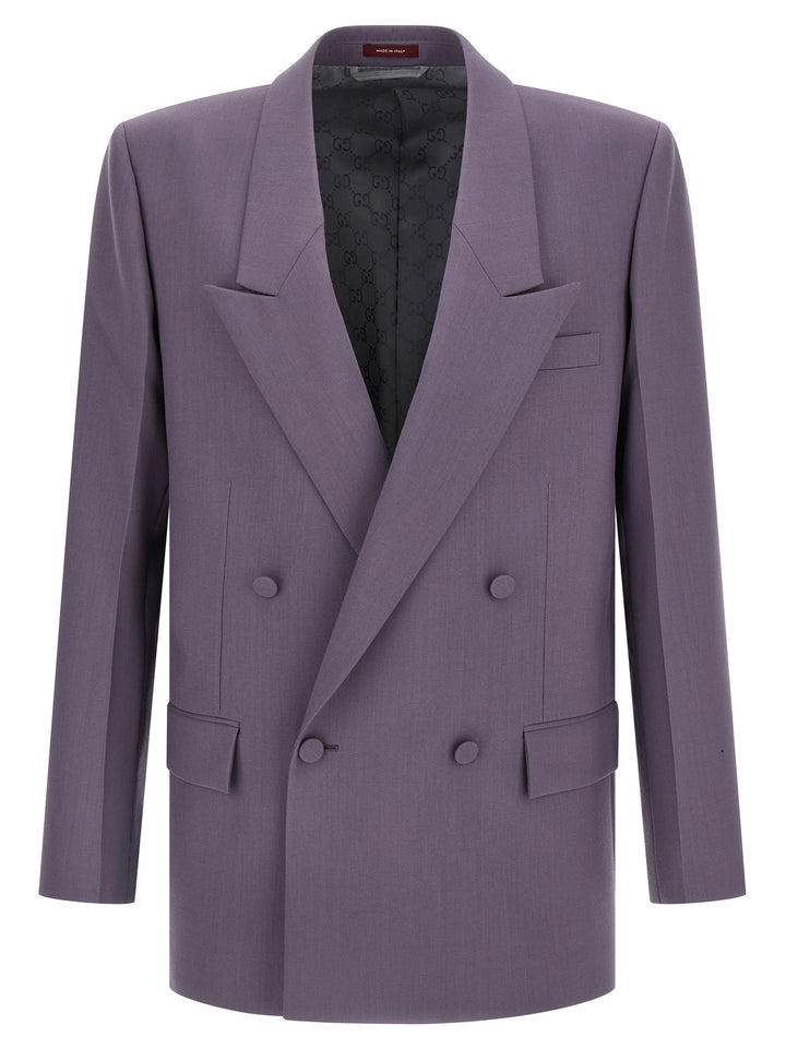 Gucci lilla ullblazer