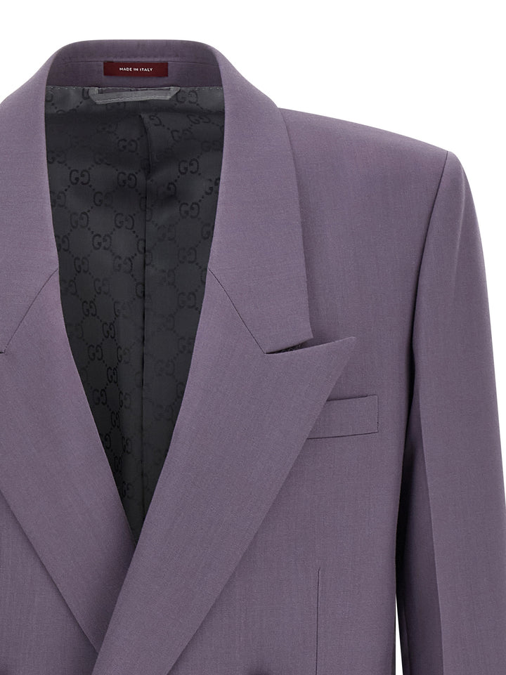 Gucci lilla ullblazer