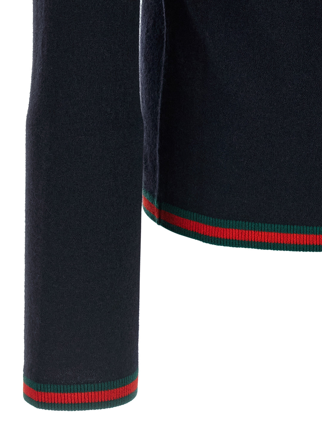 Gucci blå cardigan i kasjmir