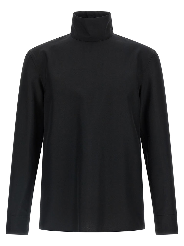 Gucci svart polyesterbluse