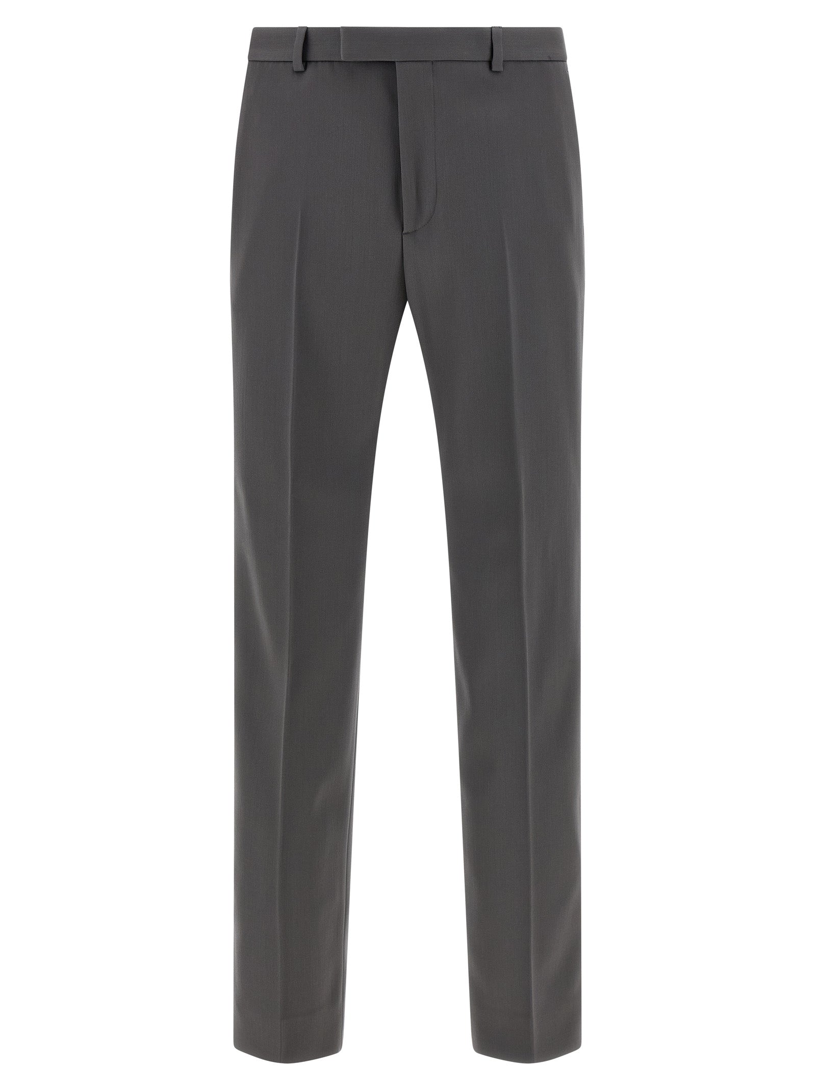 Gray Wool Dress Pants