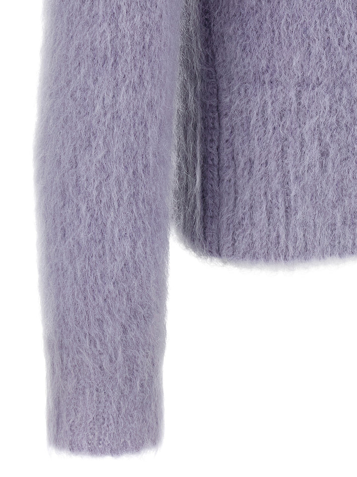 Gucci lilla cardigan i ull