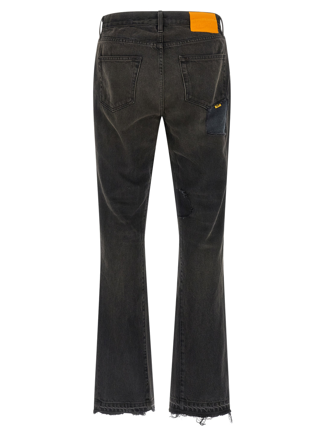 GALLERY DEPT. Svarte flammede jeans i bomull