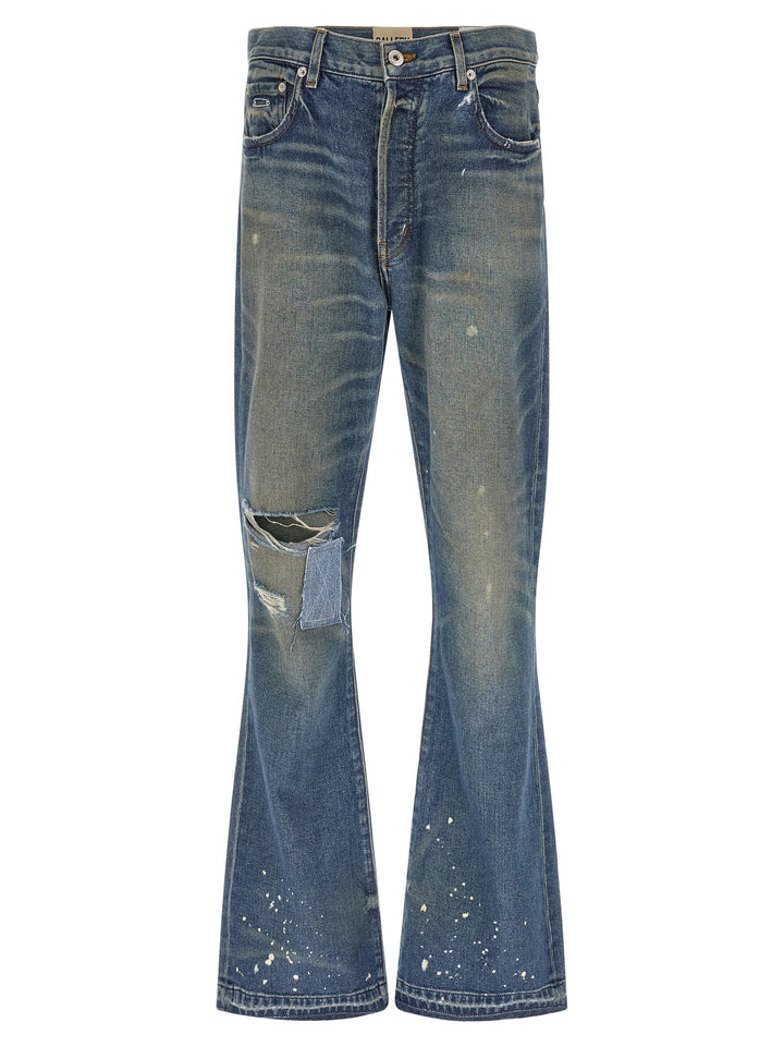 GALLERY DEPT. Blå utsvingte jeans i bomull