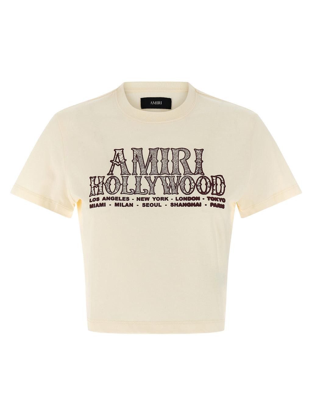 Amiri White Cotton T-Shirt