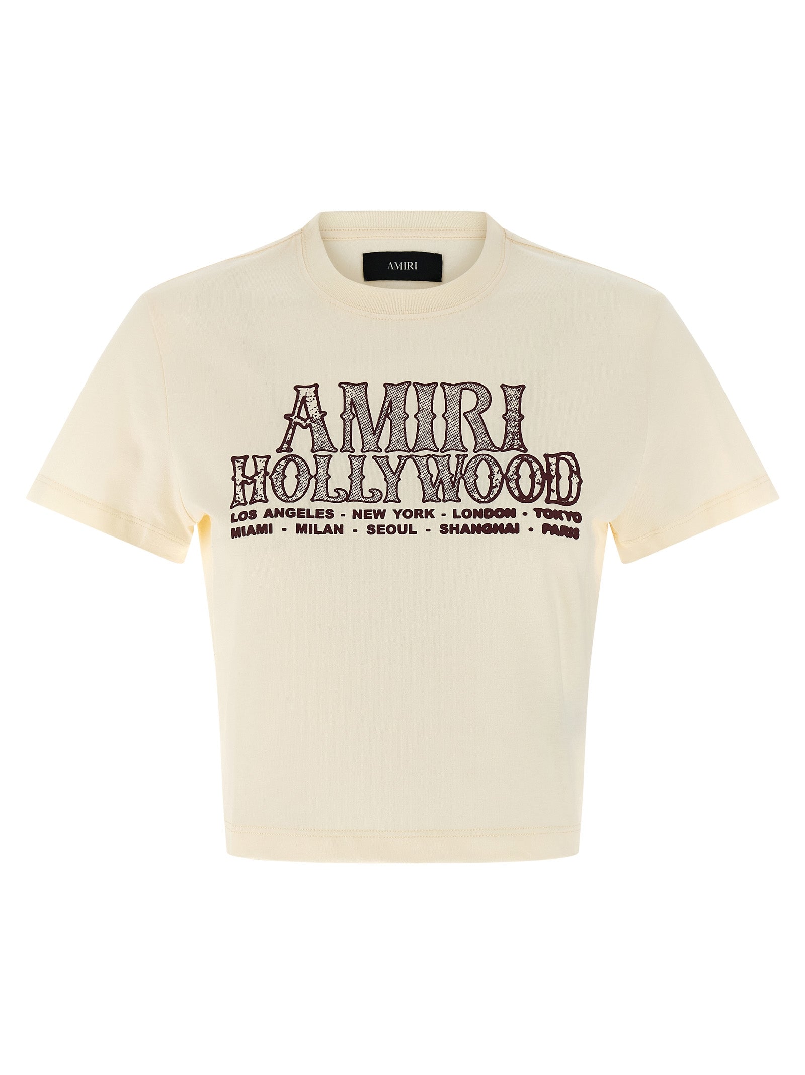 Amiri White Cotton T-Shirt
