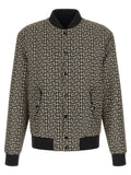 Balmain Black Polyamide Bomber