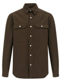 Rick Owens Brown Polyester Blouse