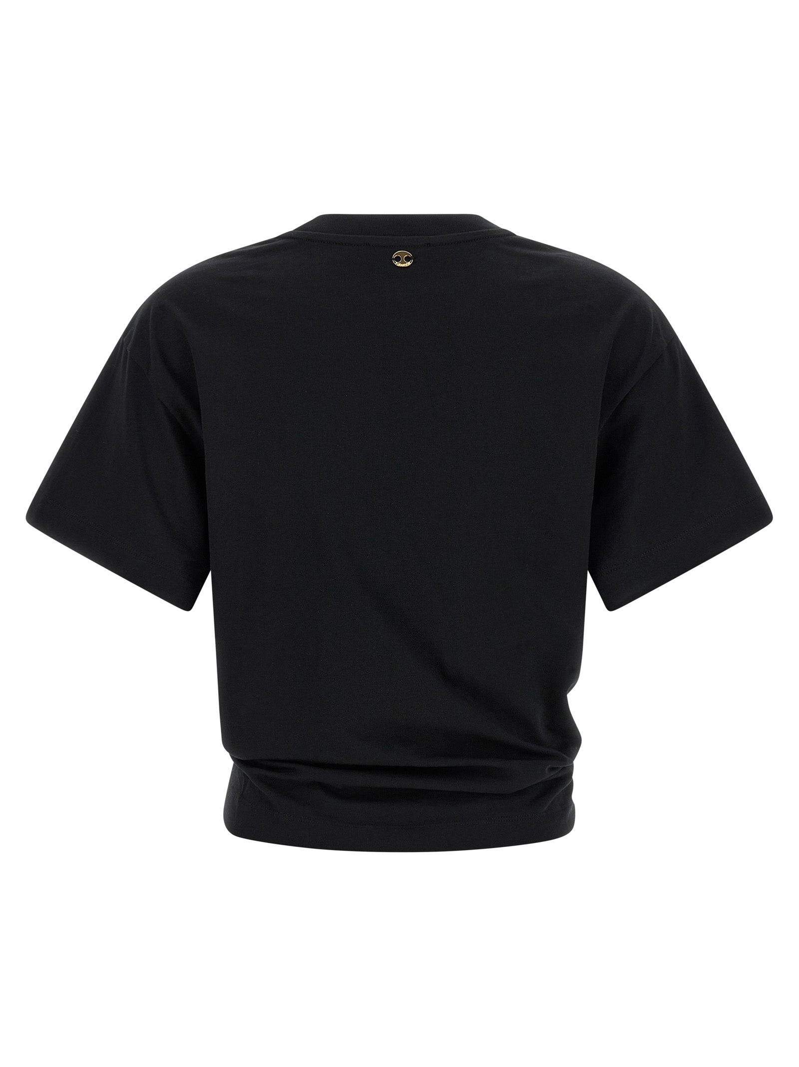 Black Cotton T-Shirt
