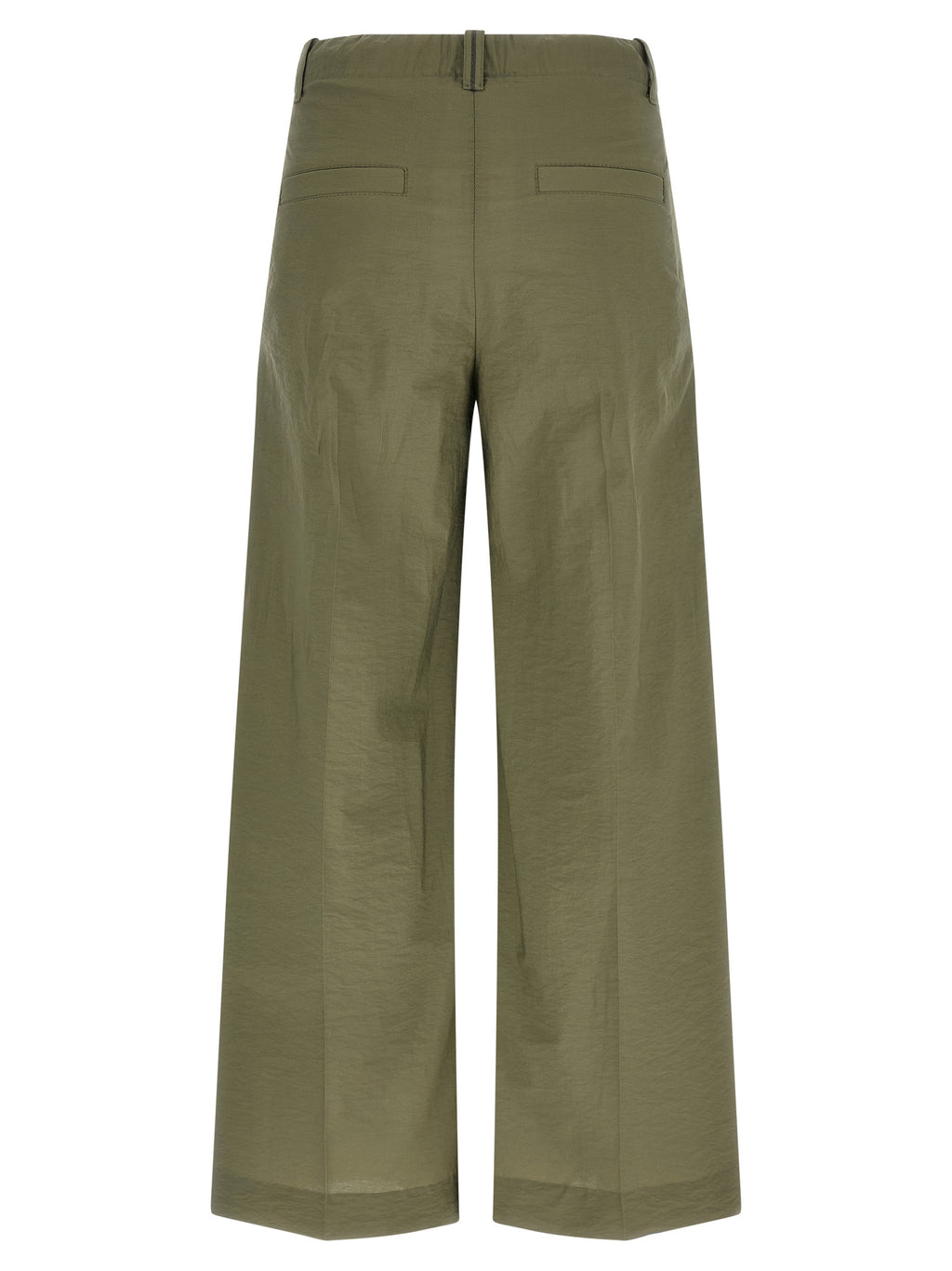 Brunello Cucinelli Bicolor Cotton Casual Pants