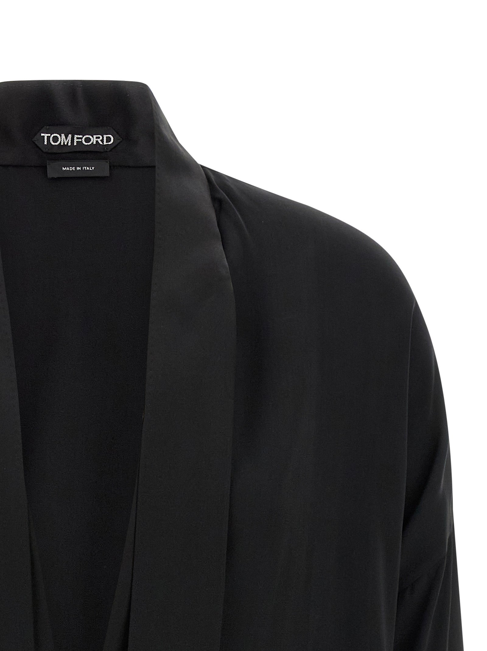 Tom Ford Black Silk Blouse