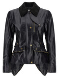 Alexander McQueen Black Cowhide Leather Jacket