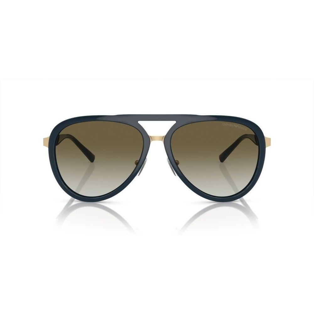Emporio Armani solbriller i blått metall