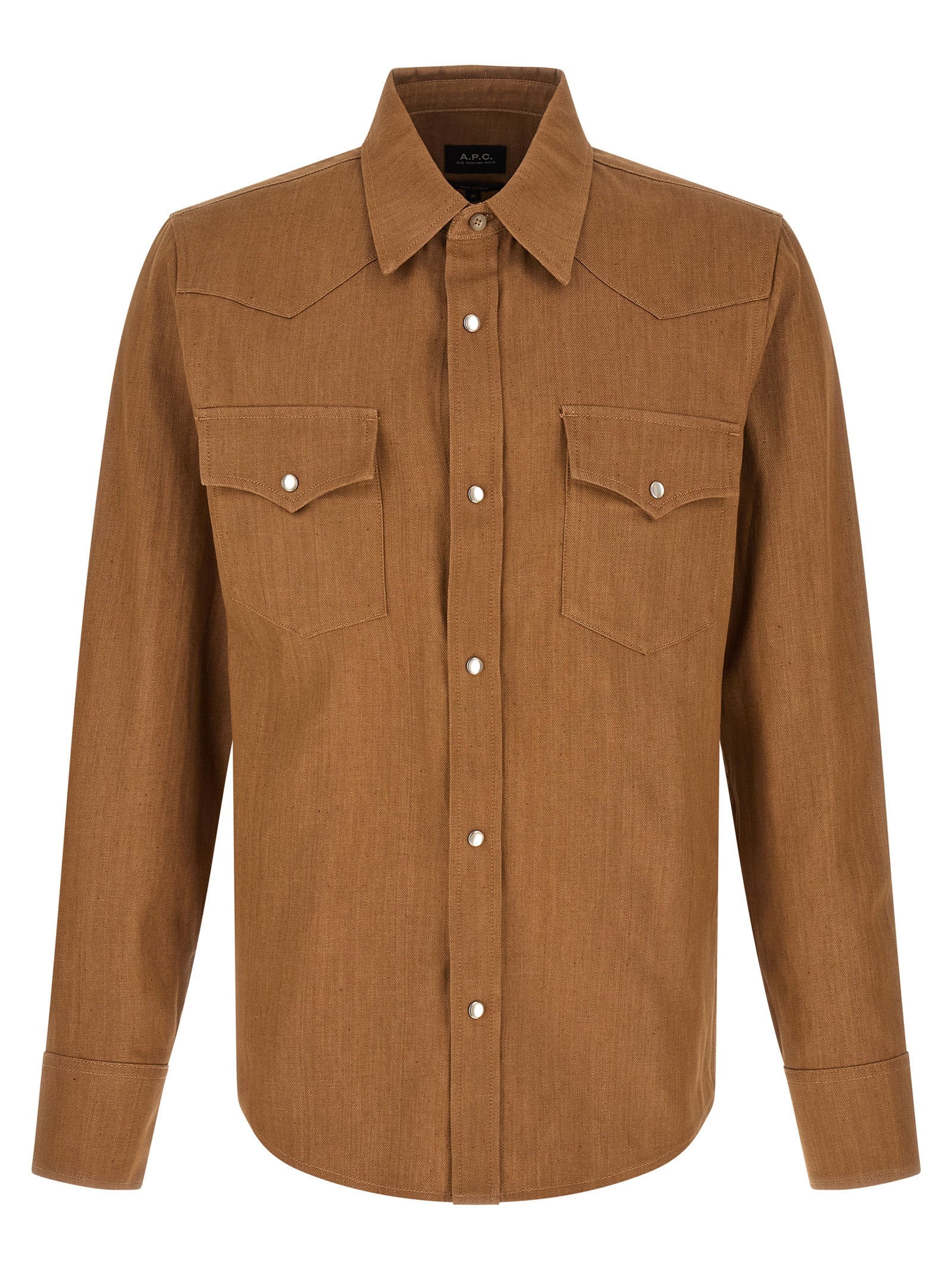 Brown Cotton Blouse