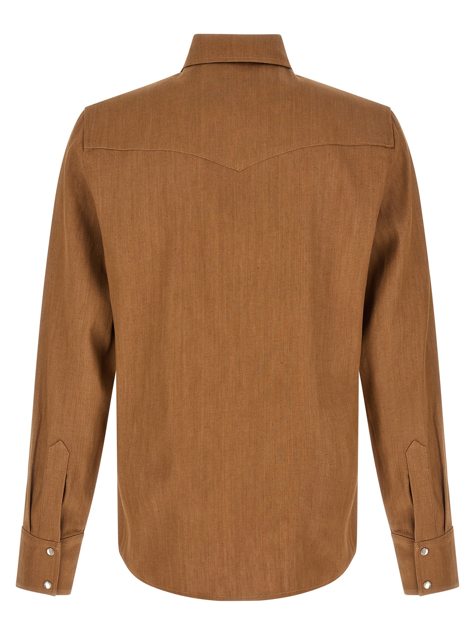 Brown Cotton Blouse