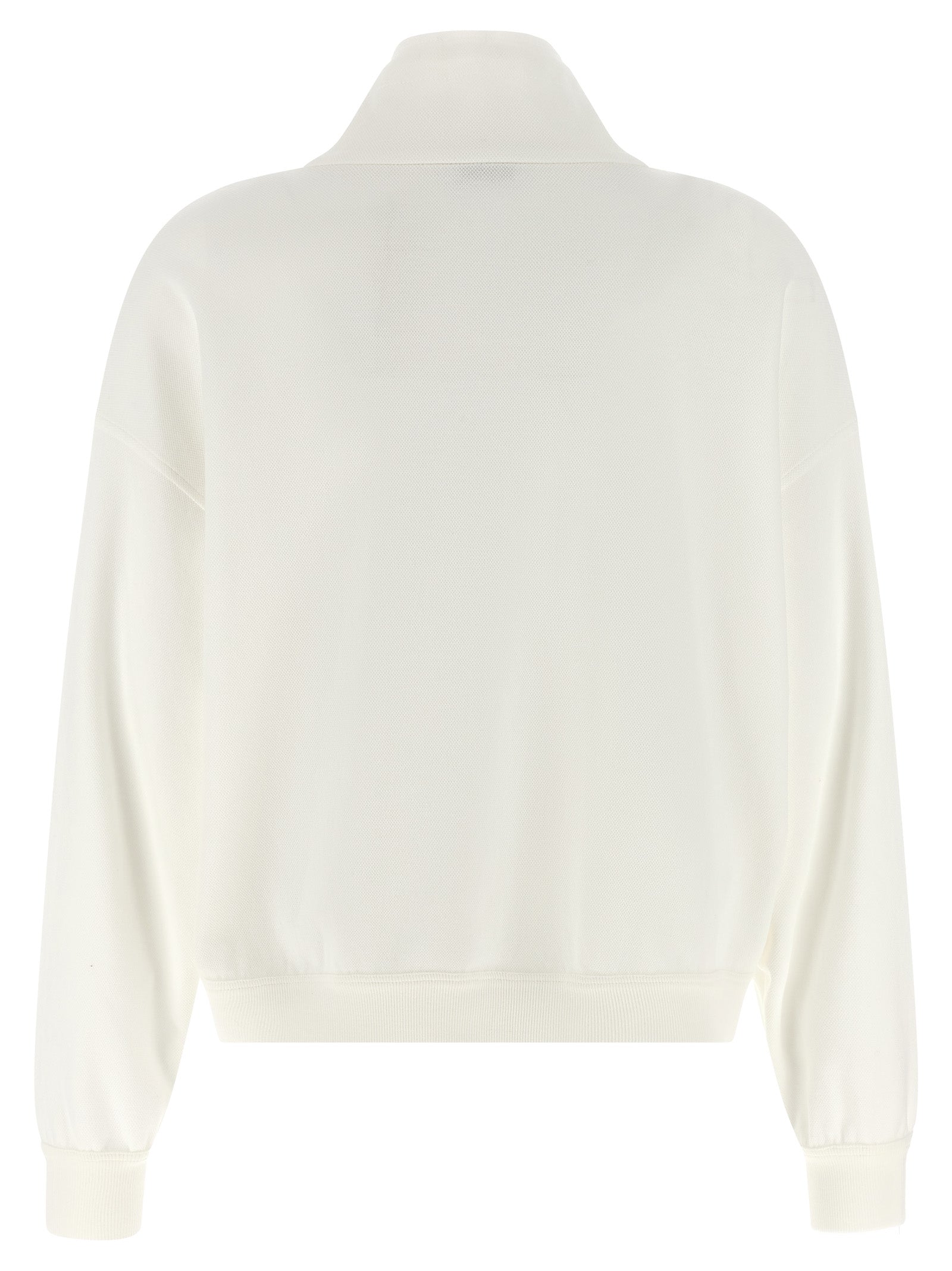 White Cotton Sweatshirt