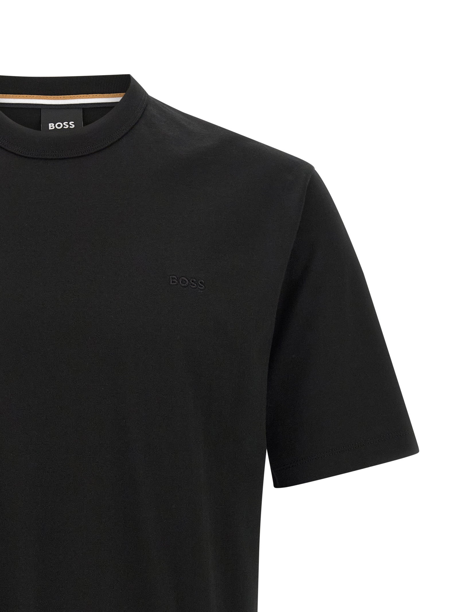 Black Cotton T-Shirt