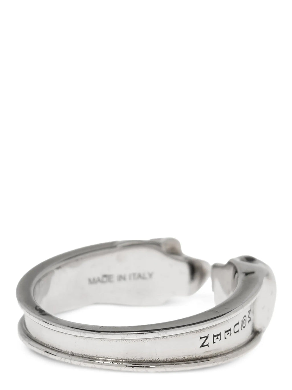 Alexander McQueen Silver Stainless Steel Ring