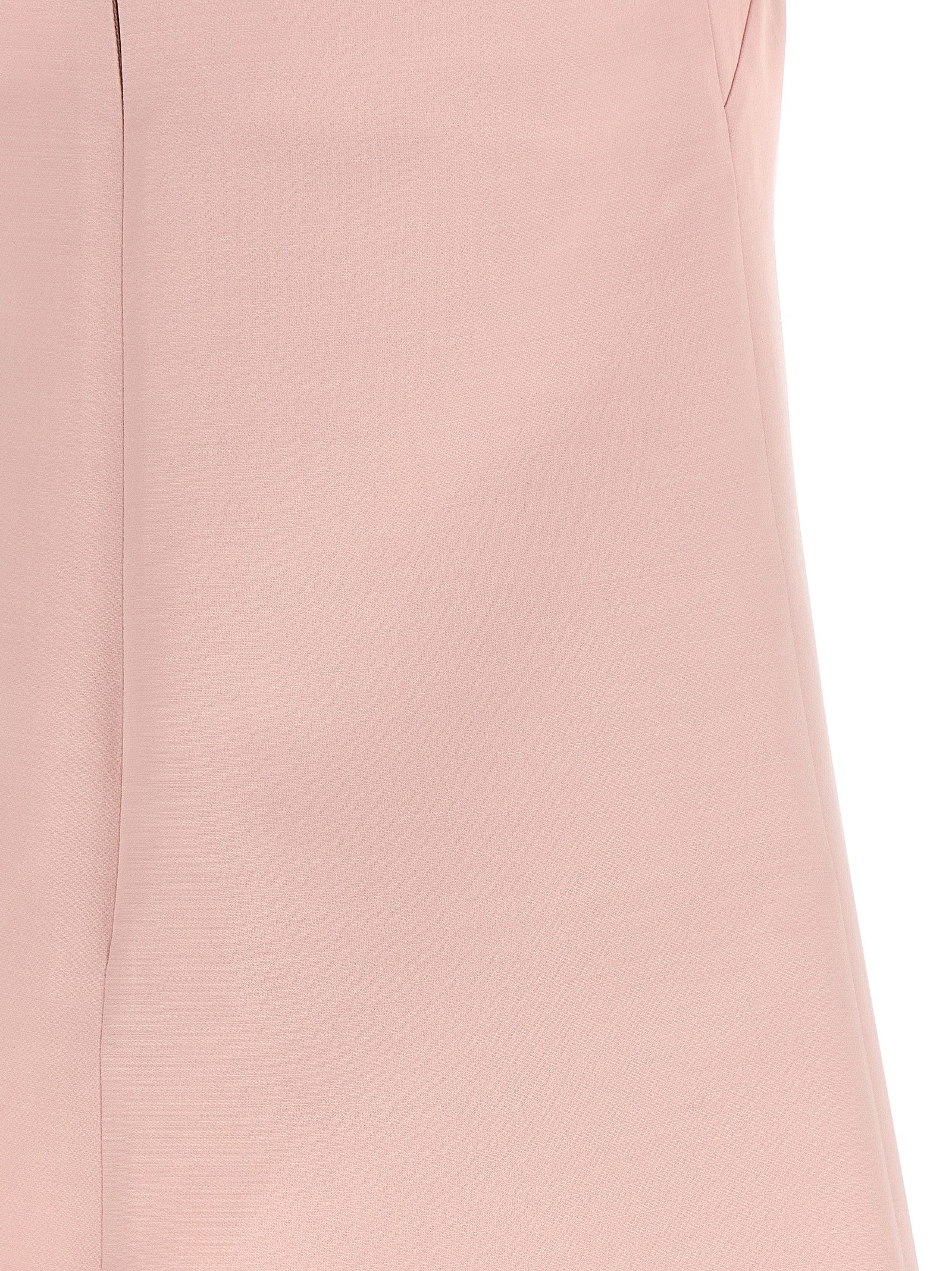 Multicolor Virgin Wool Short Dress