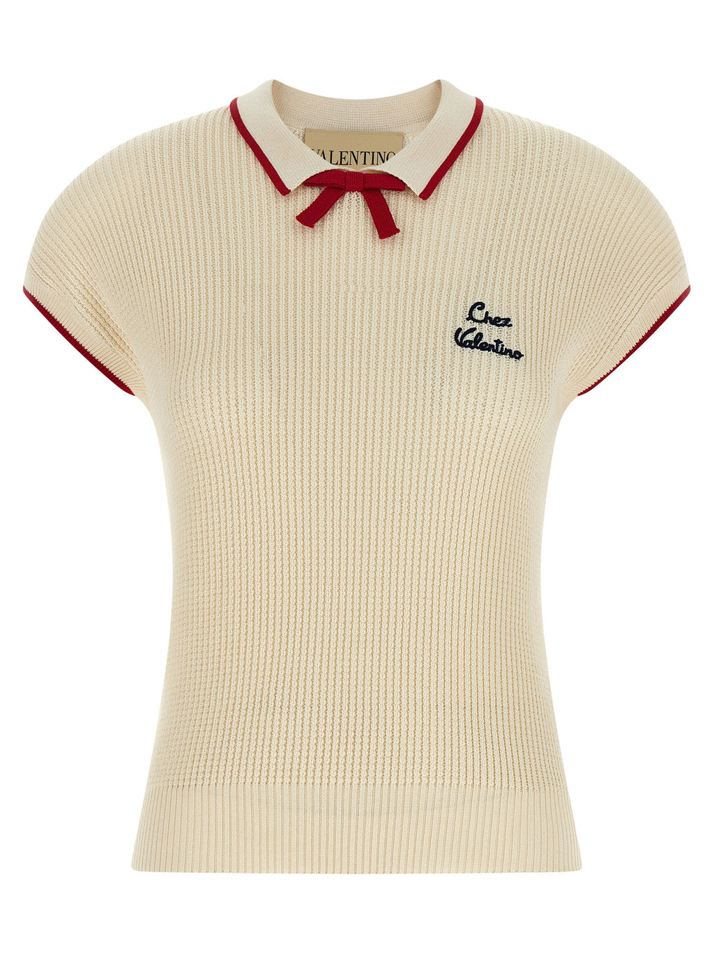 Valentino Garavani Beige Cotton Shortsleeve Shirt