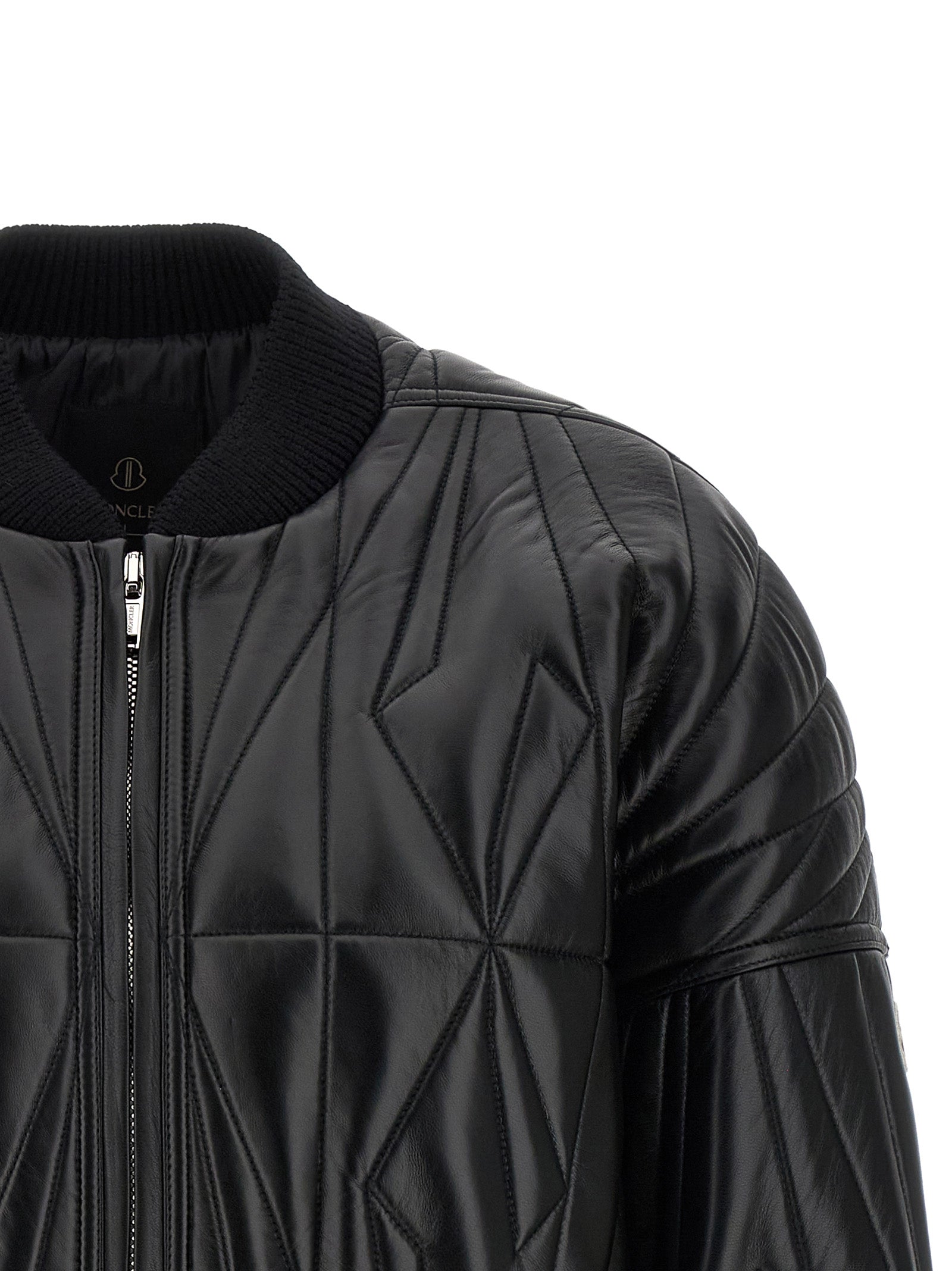 Black Lamb Leather Leather Jacket