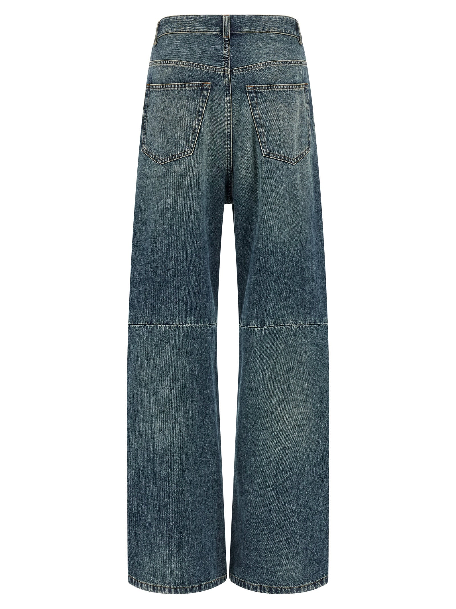 Blue Cotton Jeans Denim