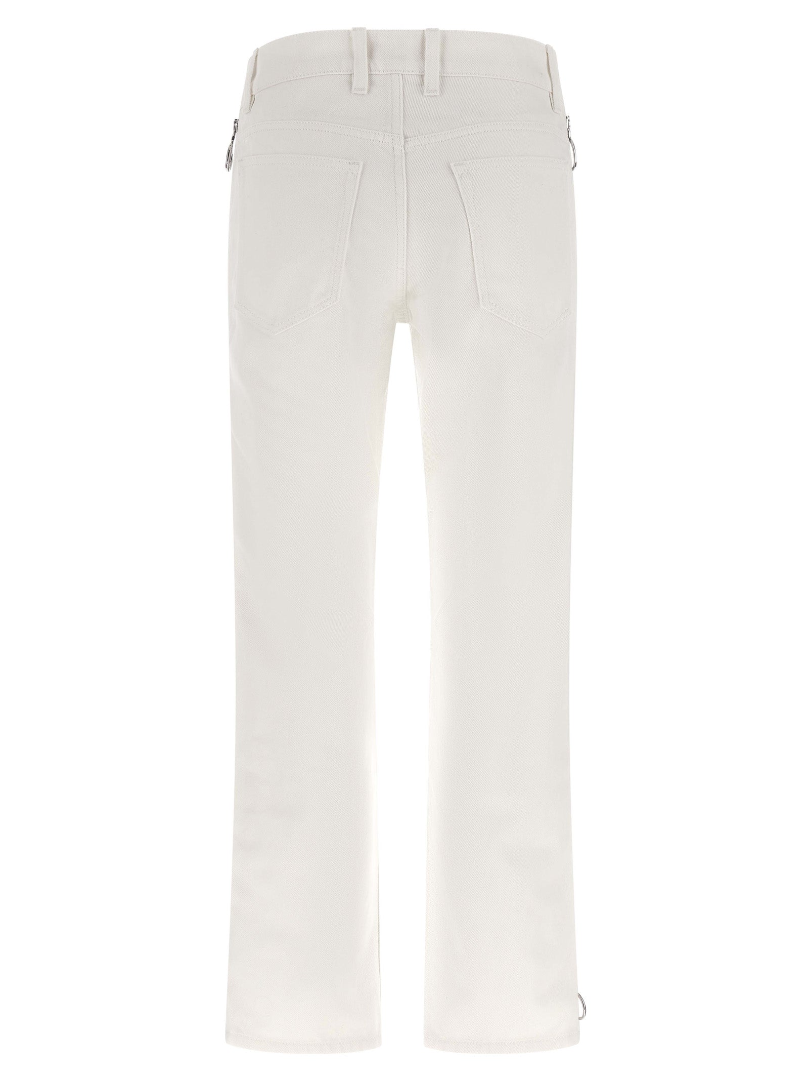 White Cotton Jeans Denim