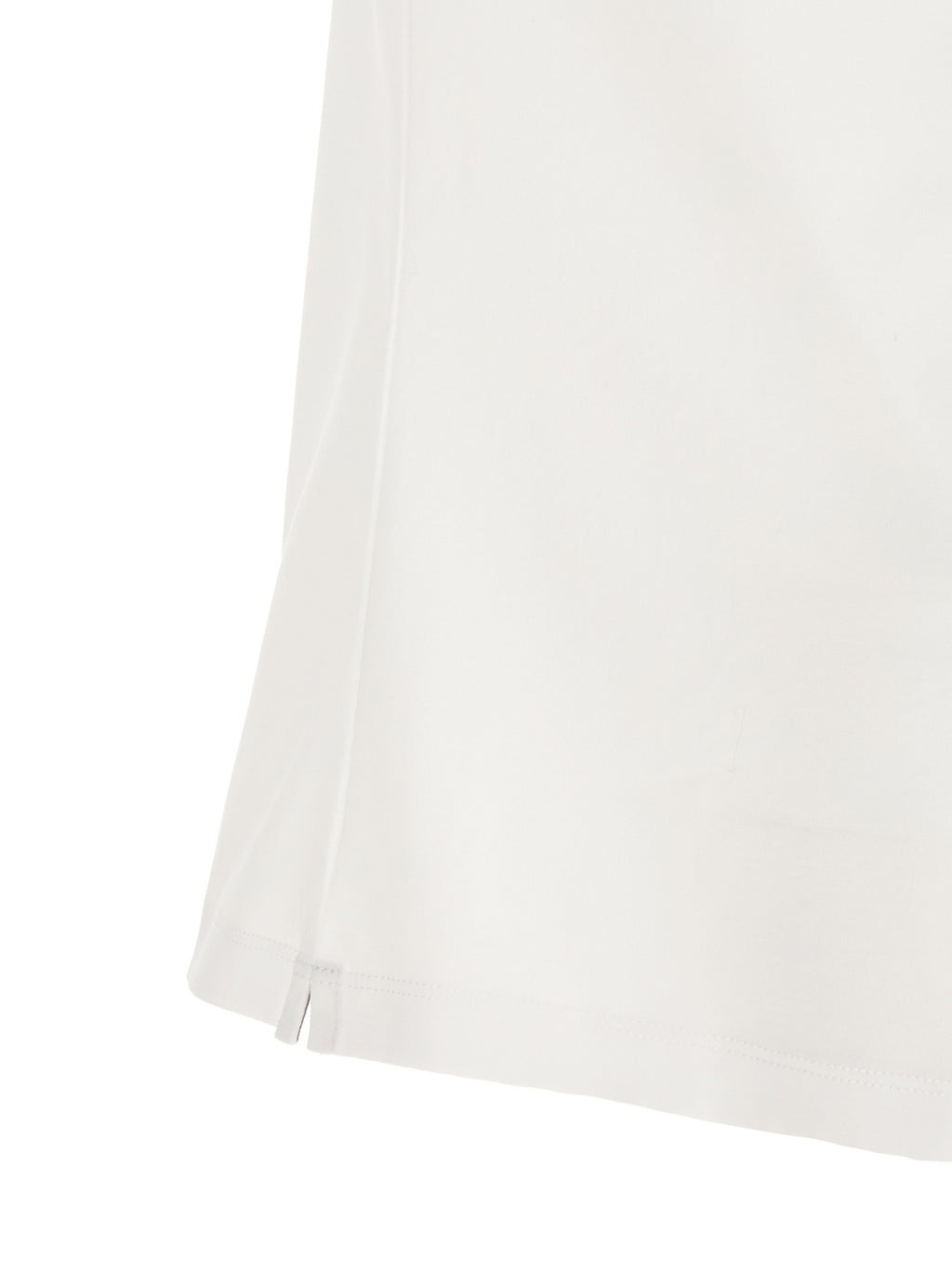 Brunello Cucinelli White Cotton Polo Shirt