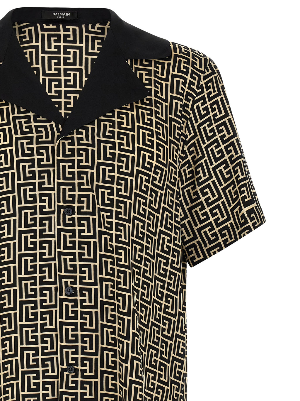 Balmain Bicolor Viscose Blouse