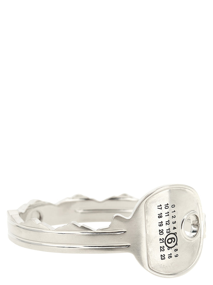 MM6 Maison Margiela Armbånd i sølvfarget messing