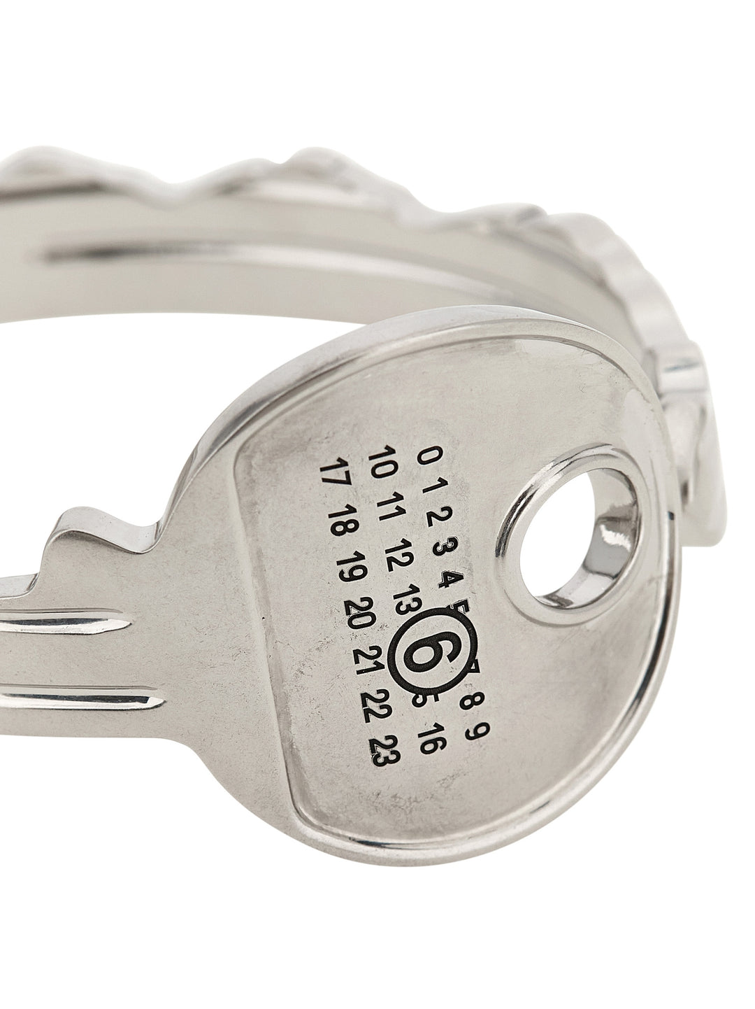 MM6 Maison Margiela Armbånd i sølvfarget messing