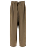 Brunello Cucinelli Beige Viscose Casual Pants