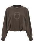 Brunello Cucinelli Brown Cotton Sweatshirt