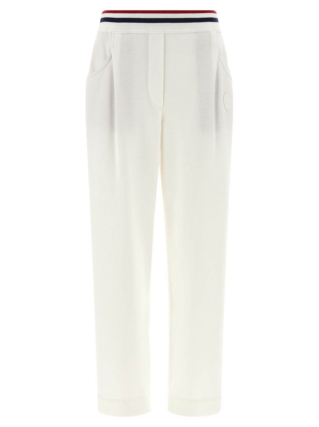 Brunello Cucinelli White Cotton Joggers (Workout Pants)