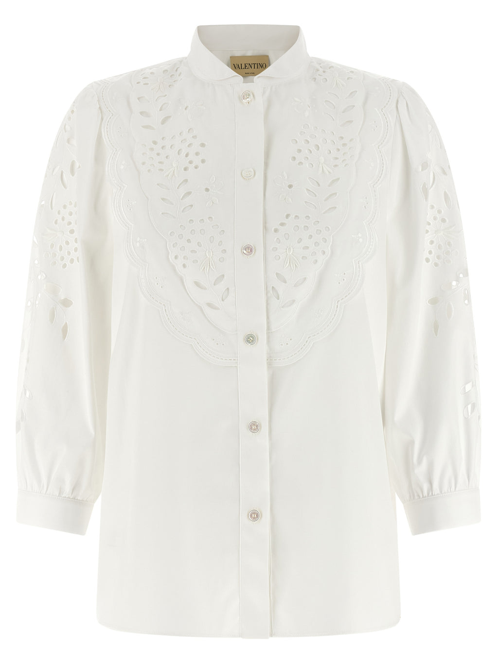 Valentino Garavani White Cotton Blouse