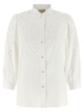 Valentino Garavani White Cotton Blouse