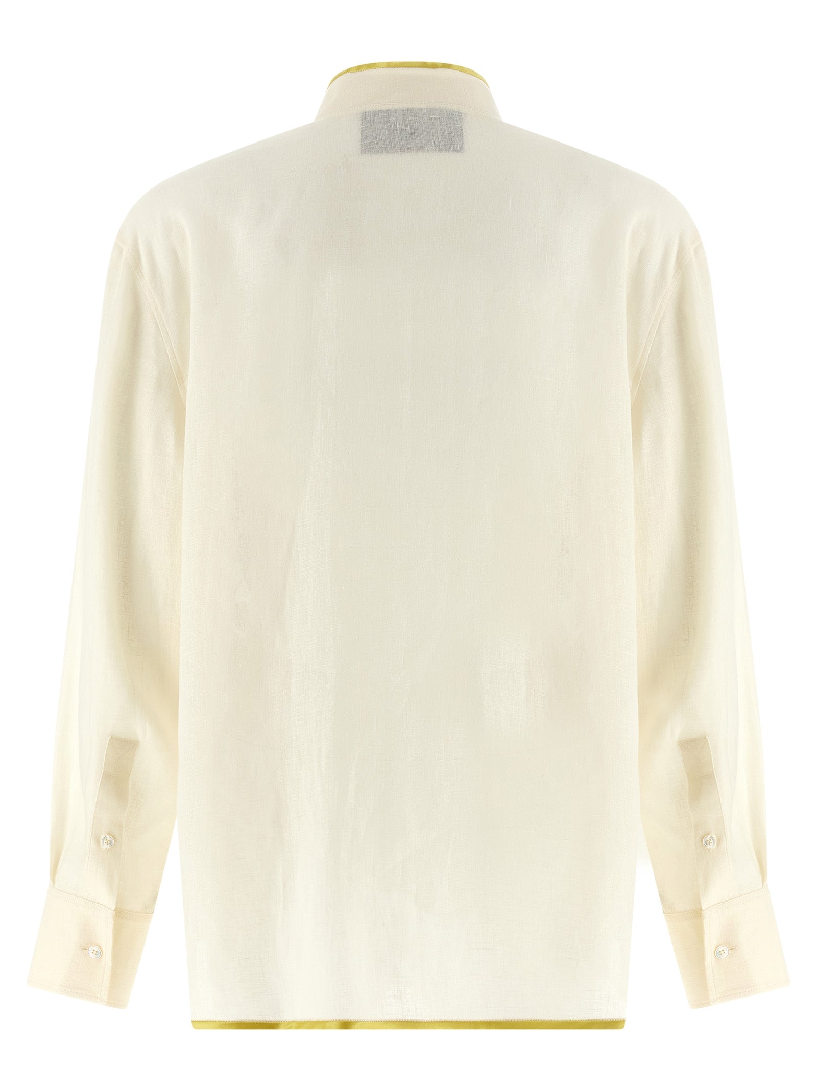 Beige Linen Blouse