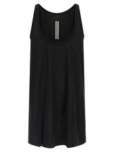 Rick Owens Black Cotton Tank Tops