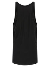 Rick Owens Black Cotton Tank Tops
