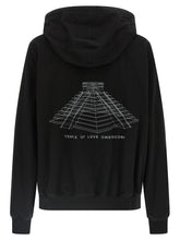 Rick Owens Black Cotton Sweatshirt