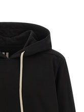Rick Owens Black Cotton Sweatshirt